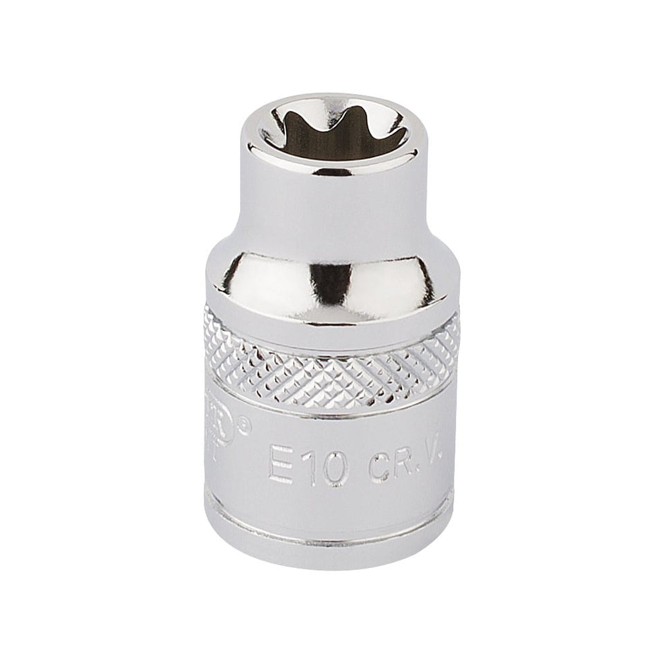 DRAPER 3/8" Square Drive Draper TX-STAR Socket (E10): Model No. TS38/B