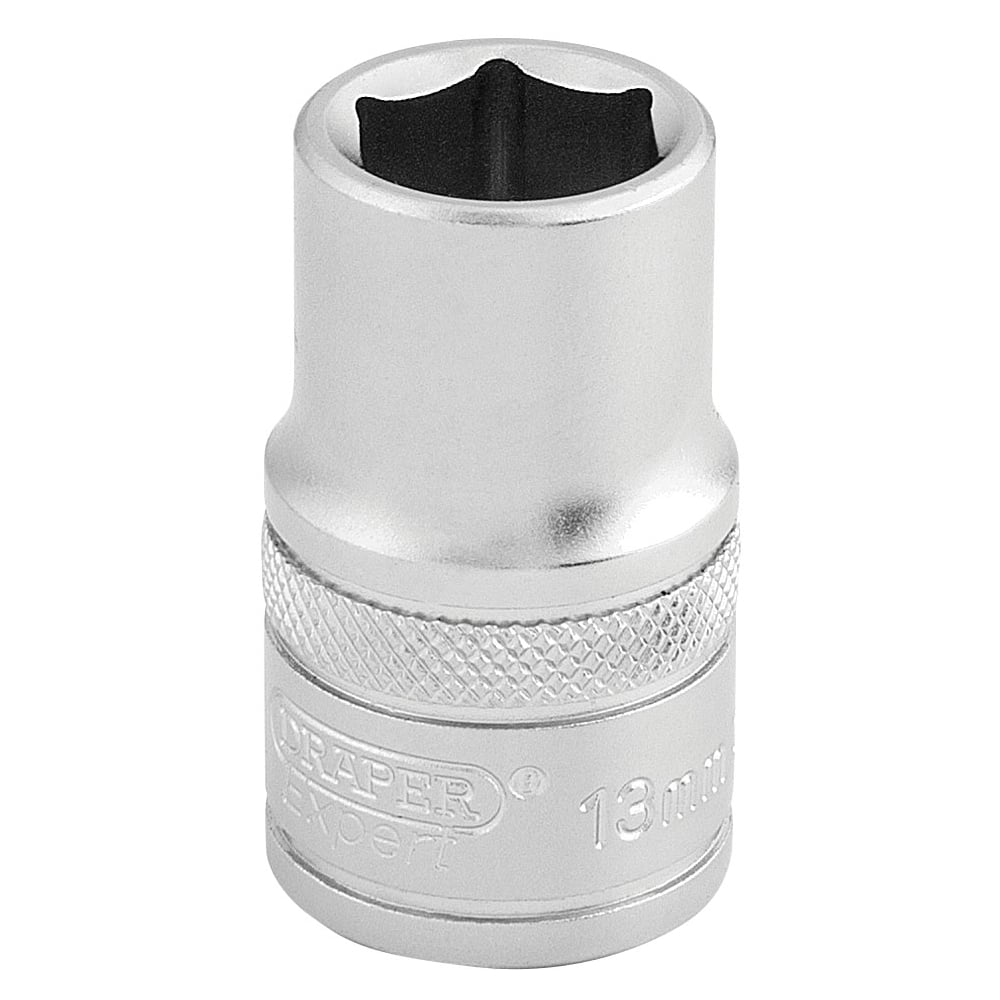 DRAPER 1/2" Square Drive 6 Point Metric Socket (13mm): Model No. H-MM/MS