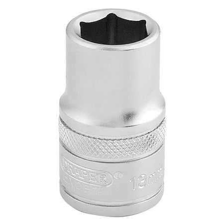 DRAPER 1/2" Square Drive 6 Point Metric Socket (13mm): Model No. H-MM/MS