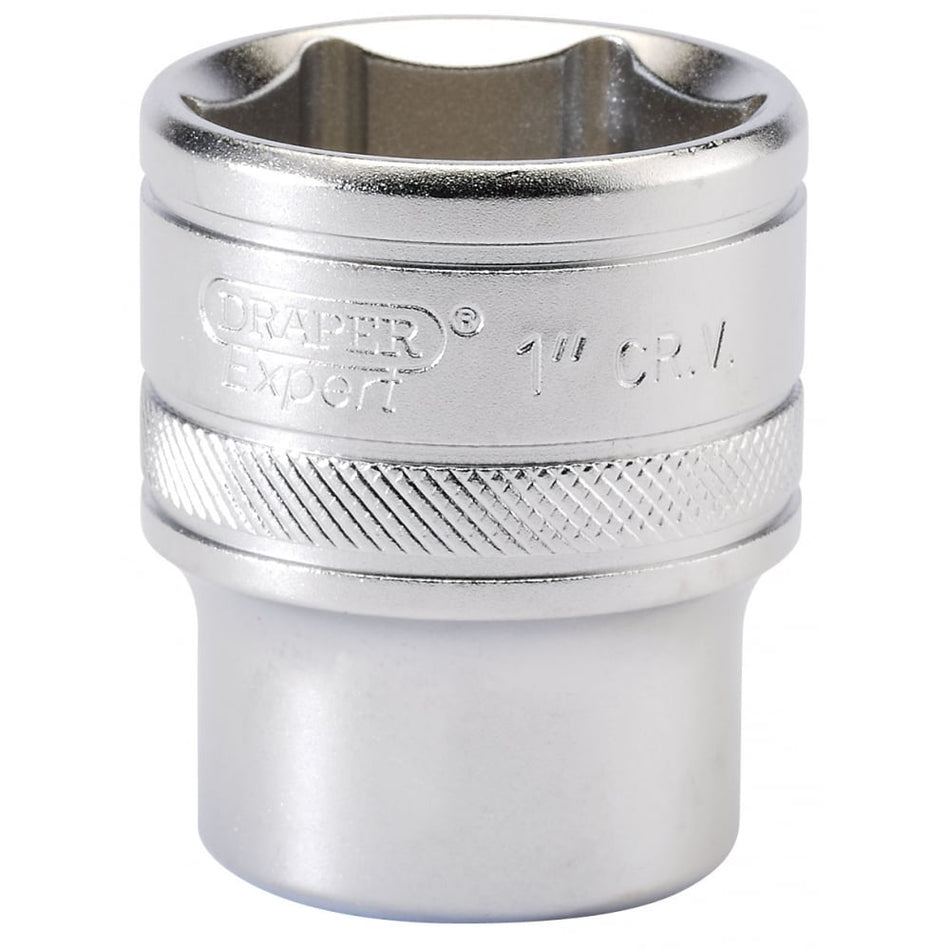 DRAPER 1/2" Square Drive 6 Point Imperial Socket (1"): Model No. H-AF/MS
