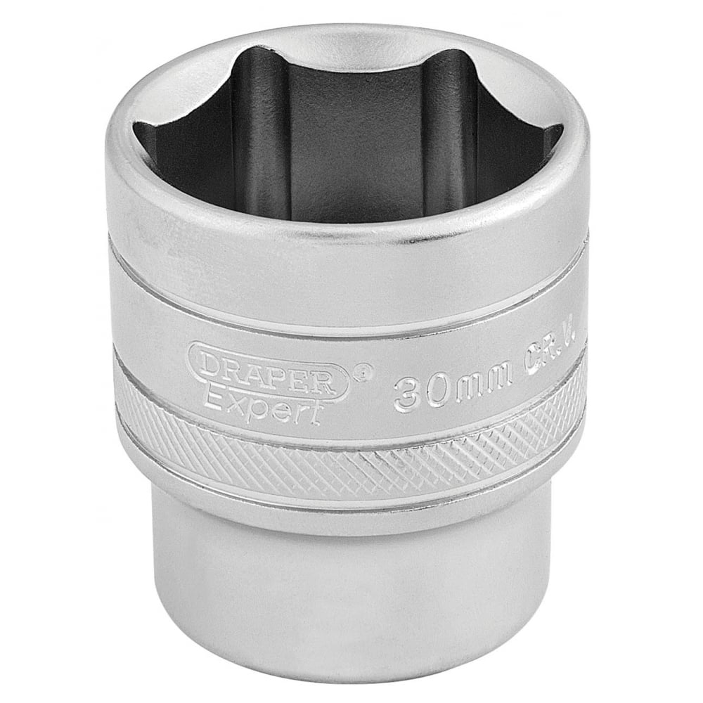 DRAPER 1/2" Square Drive 6 Point Metric Socket (30mm): Model No. H-MM/MS