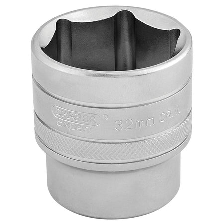 DRAPER 1/2" Square Drive 6 Point Metric Socket (32mm): Model No. H-MM/MS
