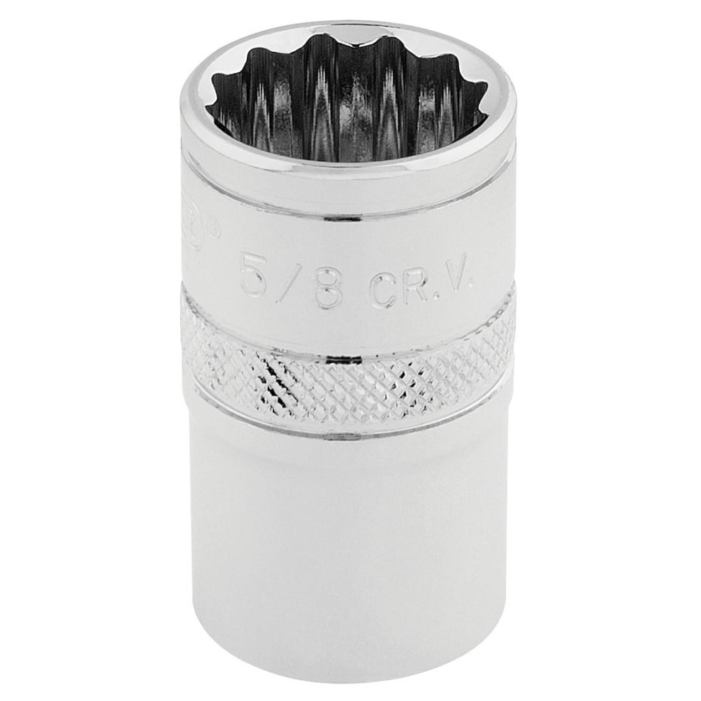 DRAPER 1/2" Square Drive Hi-Torq 12 Point Socket (5/8"): Model No. H-AF/B