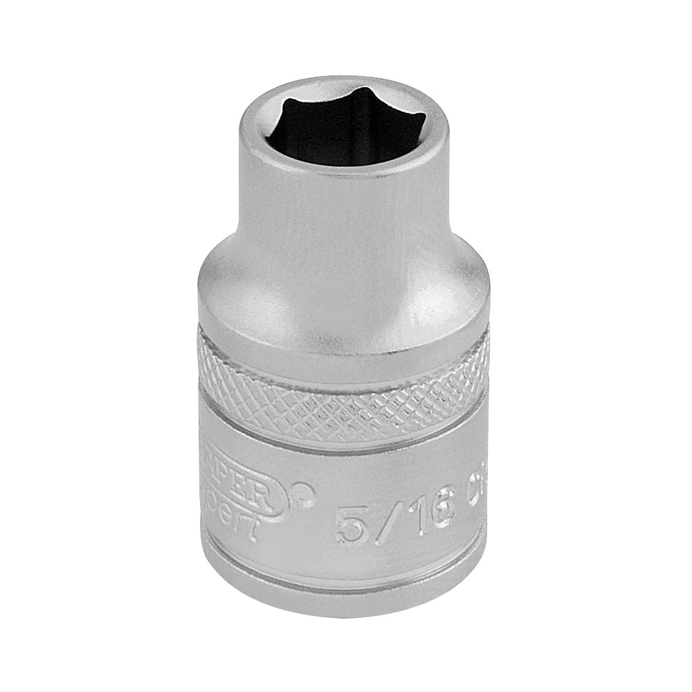 DRAPER 3/8" Square Drive 6 Point Imperial Socket (5/16"): Model No. D-AF/MS
