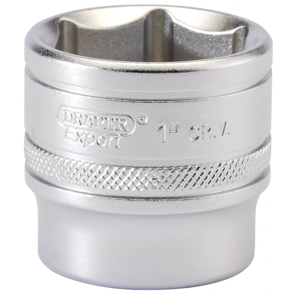 DRAPER 3/8" Square Drive 6 Point Imperial Socket (1"): Model No. D-AF/MS