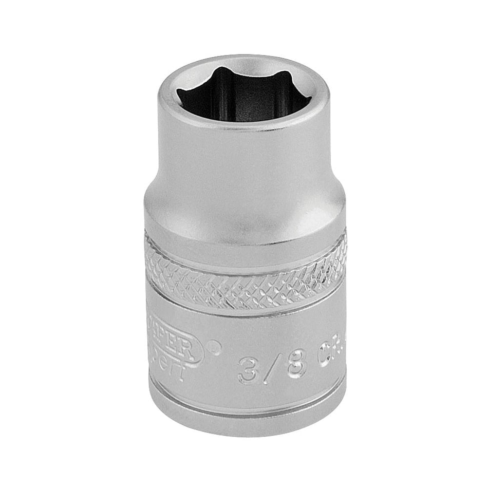 DRAPER 3/8" Square Drive 6 Point Imperial Socket (3/8"): Model No. D-AF/MS