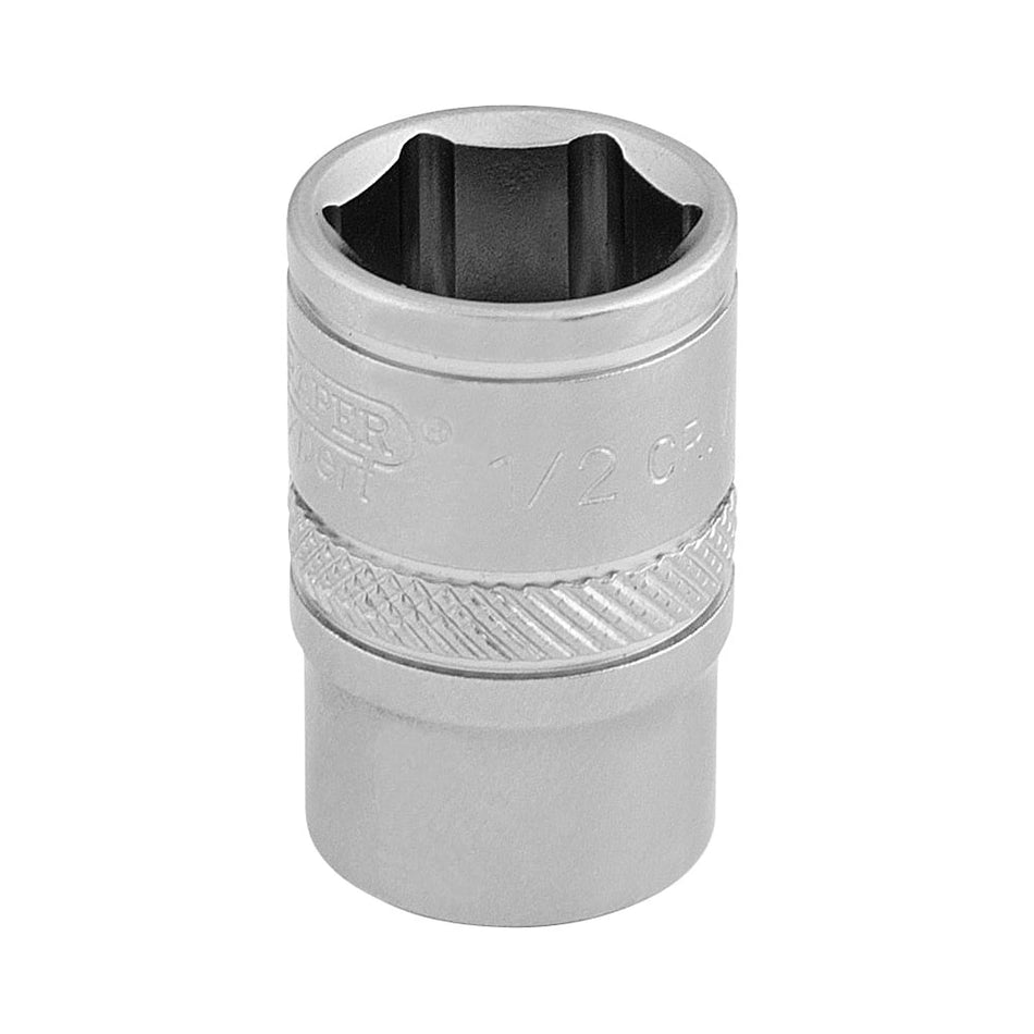 DRAPER 3/8" Square Drive 6 Point Imperial Socket (1/2"): Model No. D-AF/MS