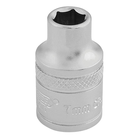 DRAPER 3/8" Square Drive 6 Point Metric Socket (7mm): Model No. D-MM/MS