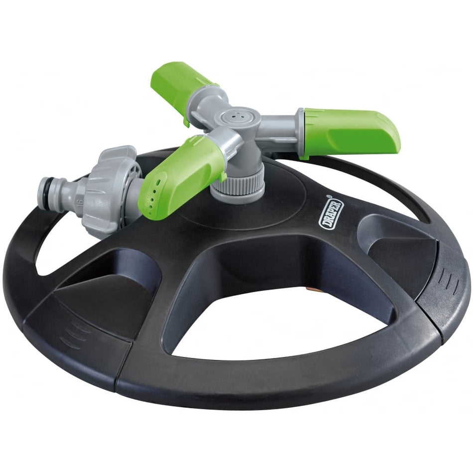DRAPER Revolving 3-Arm Sprinkler: Model No. GWRS