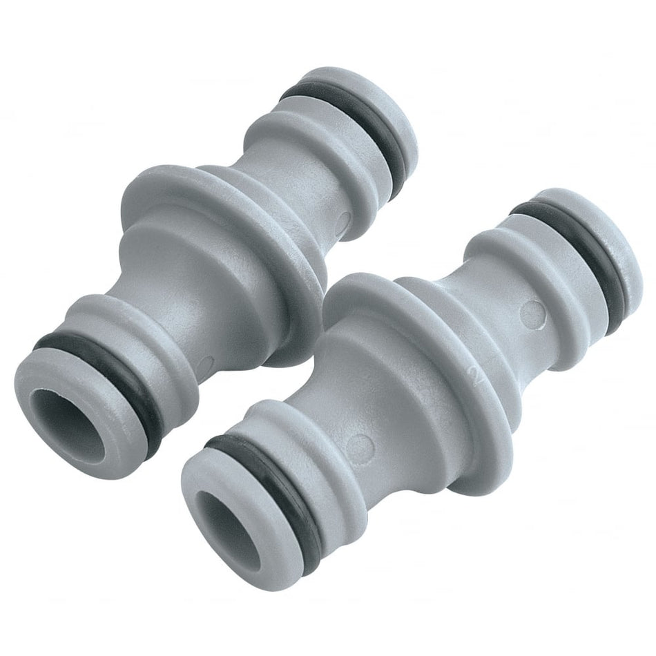 DRAPER Two-Way Hose Connector (twin pack): Model No. GWPPHC-2
