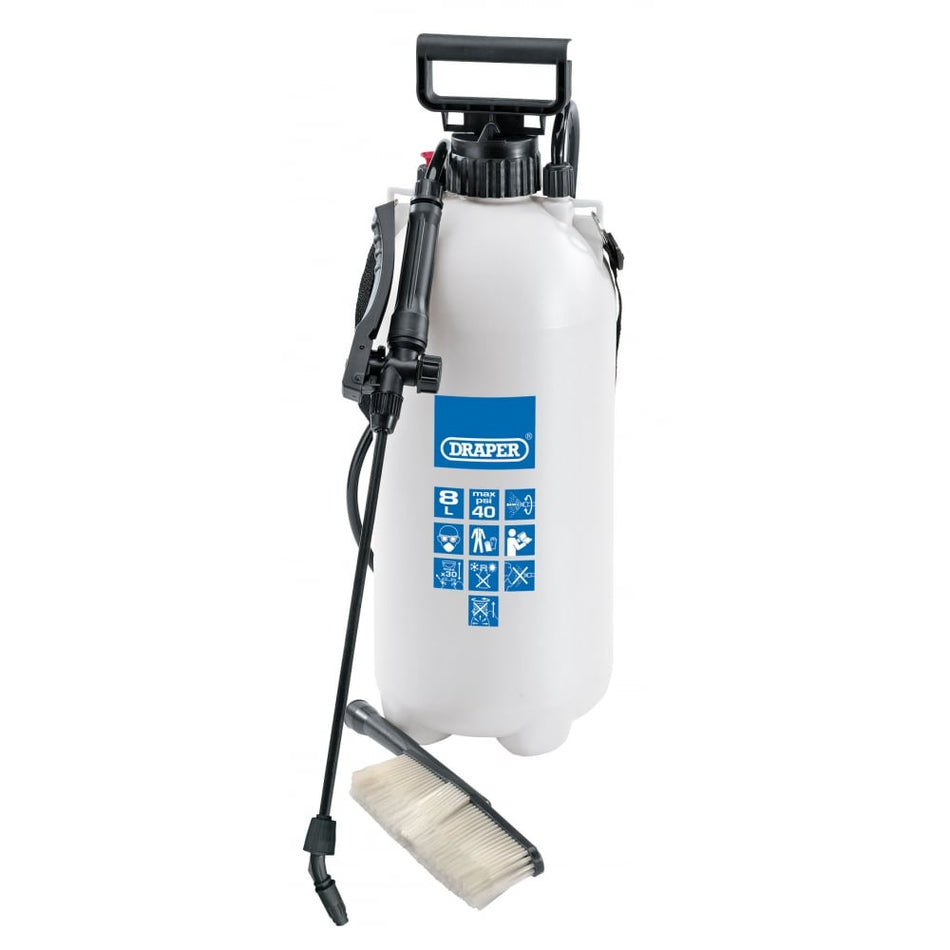 DRAPER Vehicle Pressure Sprayer (10L): Model No. VPS8/B
