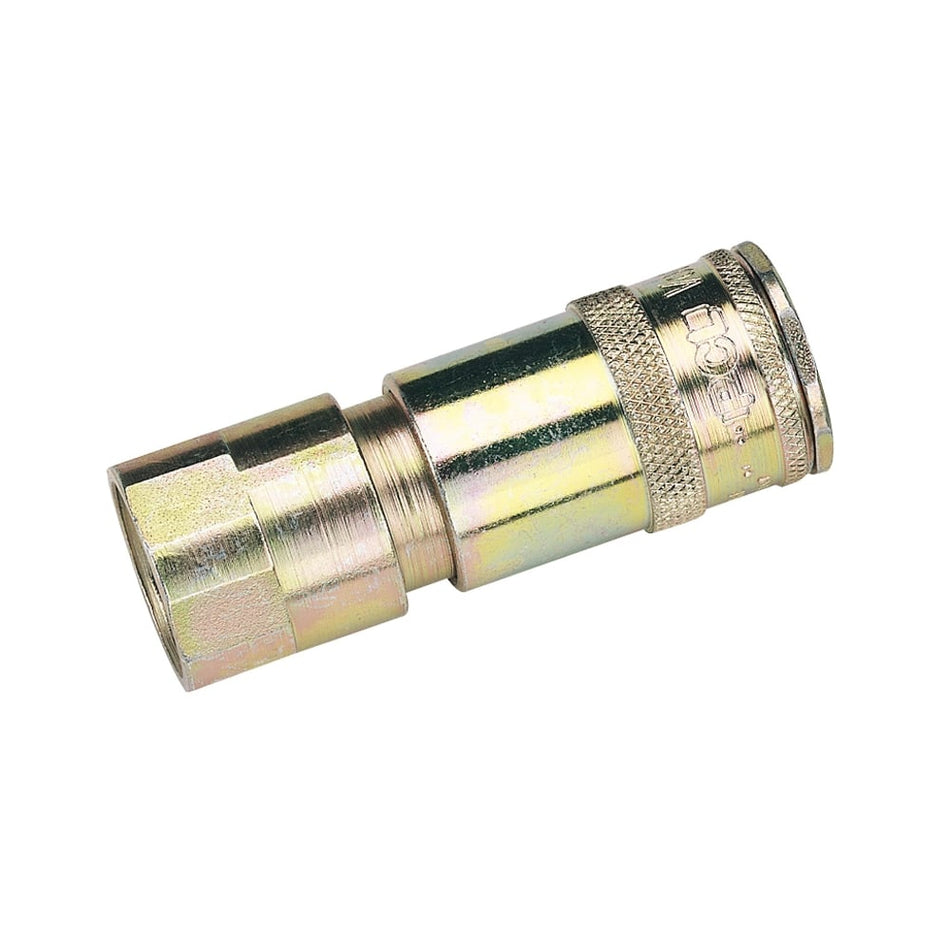 DRAPER 1/2" BSP Taper Female Thread Vertex Air Coupling (Sold Loose): Model No. A91JF02 BULK