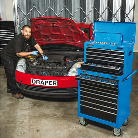 26" Roller Cabinet (9 Drawer): Model No. RC9D