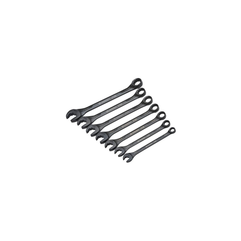 Crescent X6 Metric Open End Ratcheting Wrench Set 7 Piece