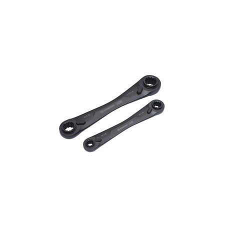 Crescent X6 Ratcheting Metric Wrench Set 2 Piece