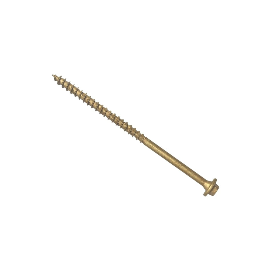 Forgefix Hexagonal/Torx© Compatible Timber T30 Screws Tan 7x65mm Tub 50