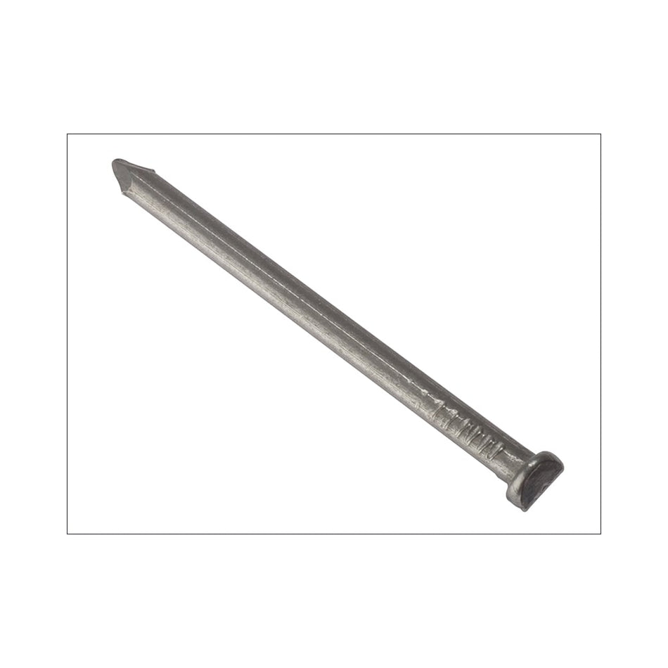 Forgefix Oval Lost Head Nail Bright Finish 50mm Bag Weight 250g