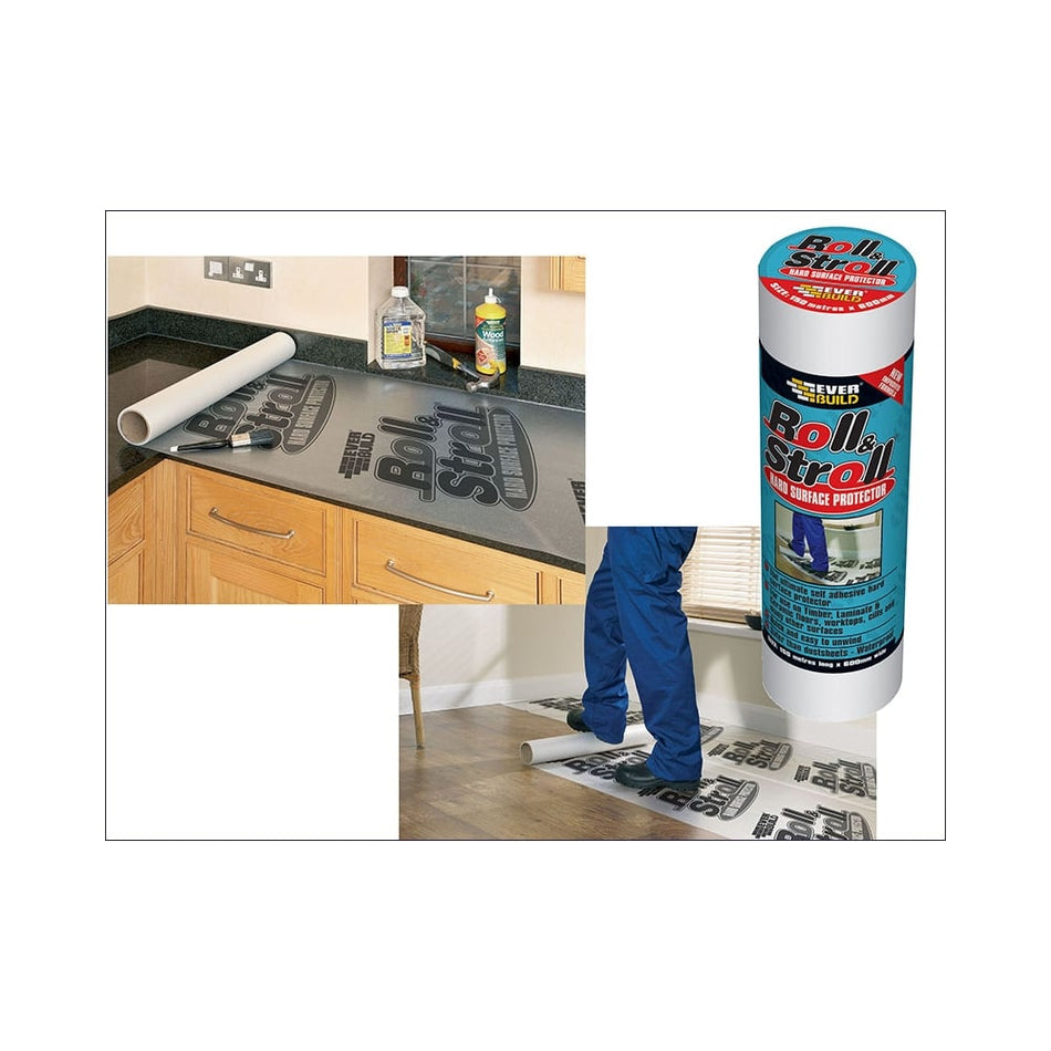 Everbuild Roll & Stroll Hard Surface Protector 600mm x 75m