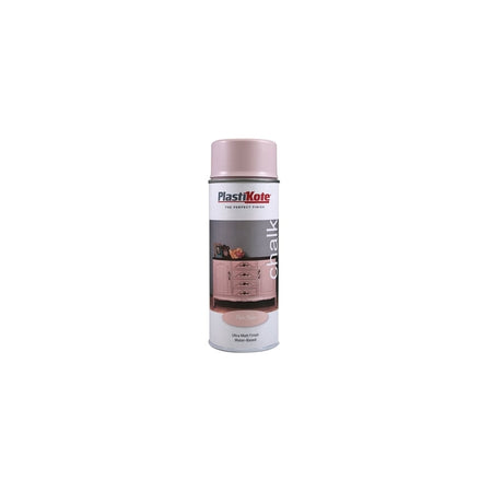 Plasti-kote Chalk Finish Spray Pale Rose 400ml