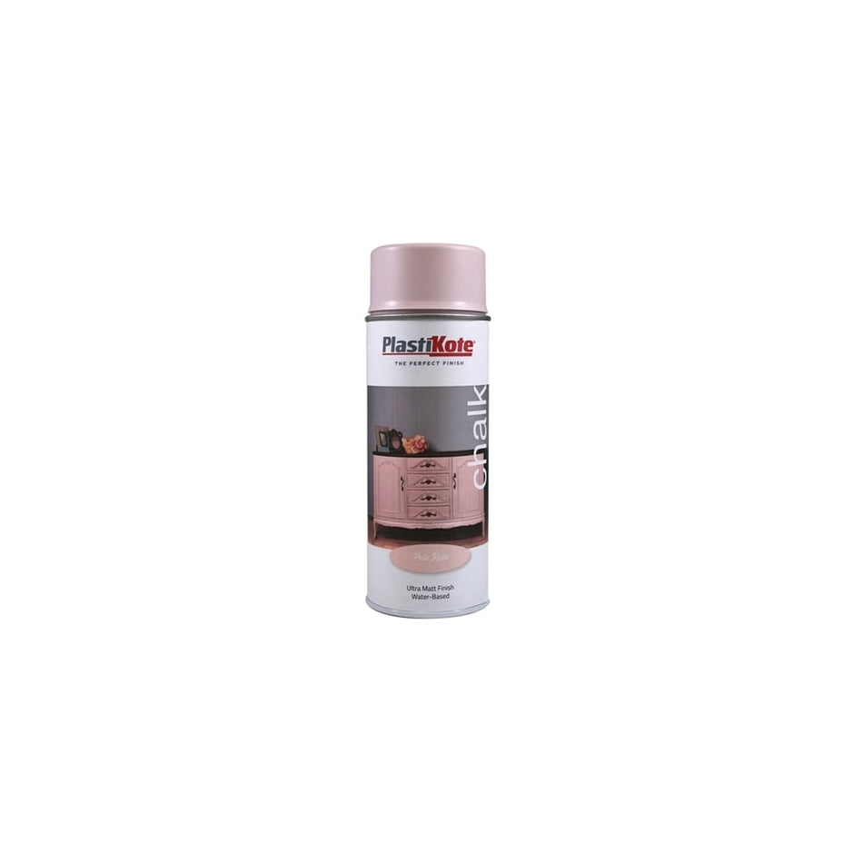 Plasti-kote Chalk Finish Spray Pale Rose 400ml