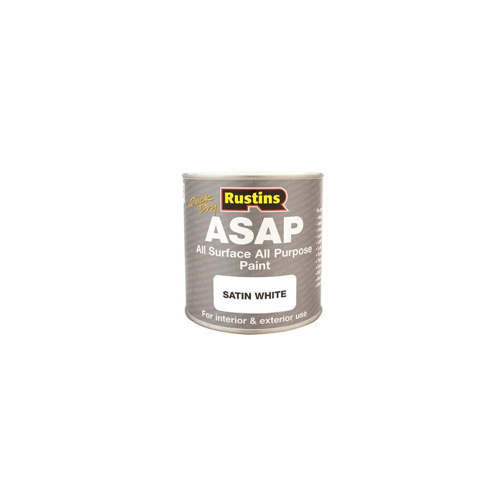 Rustins ASAP Paint White 1 Litre
