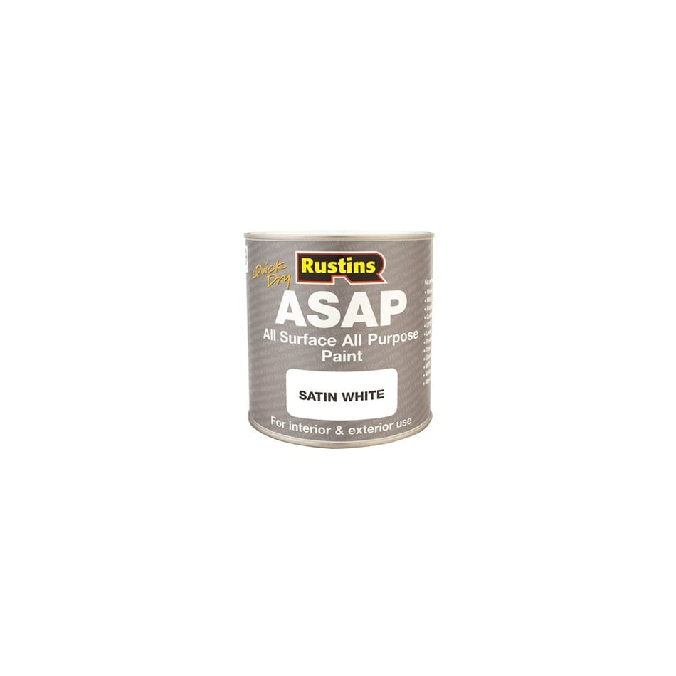Rustins ASAP Paint White 1 Litre