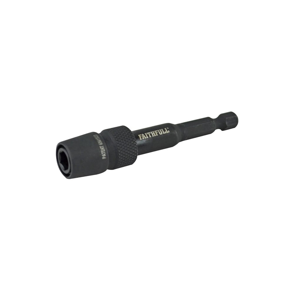 Faithfull Universal Bit Holder Impact Rated 75mm