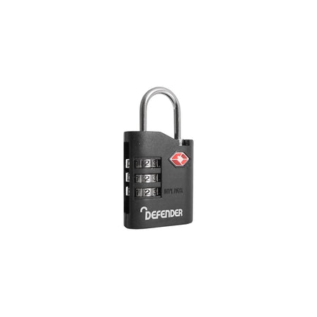 DEFENDER TSA Combination Padlock 30mm
