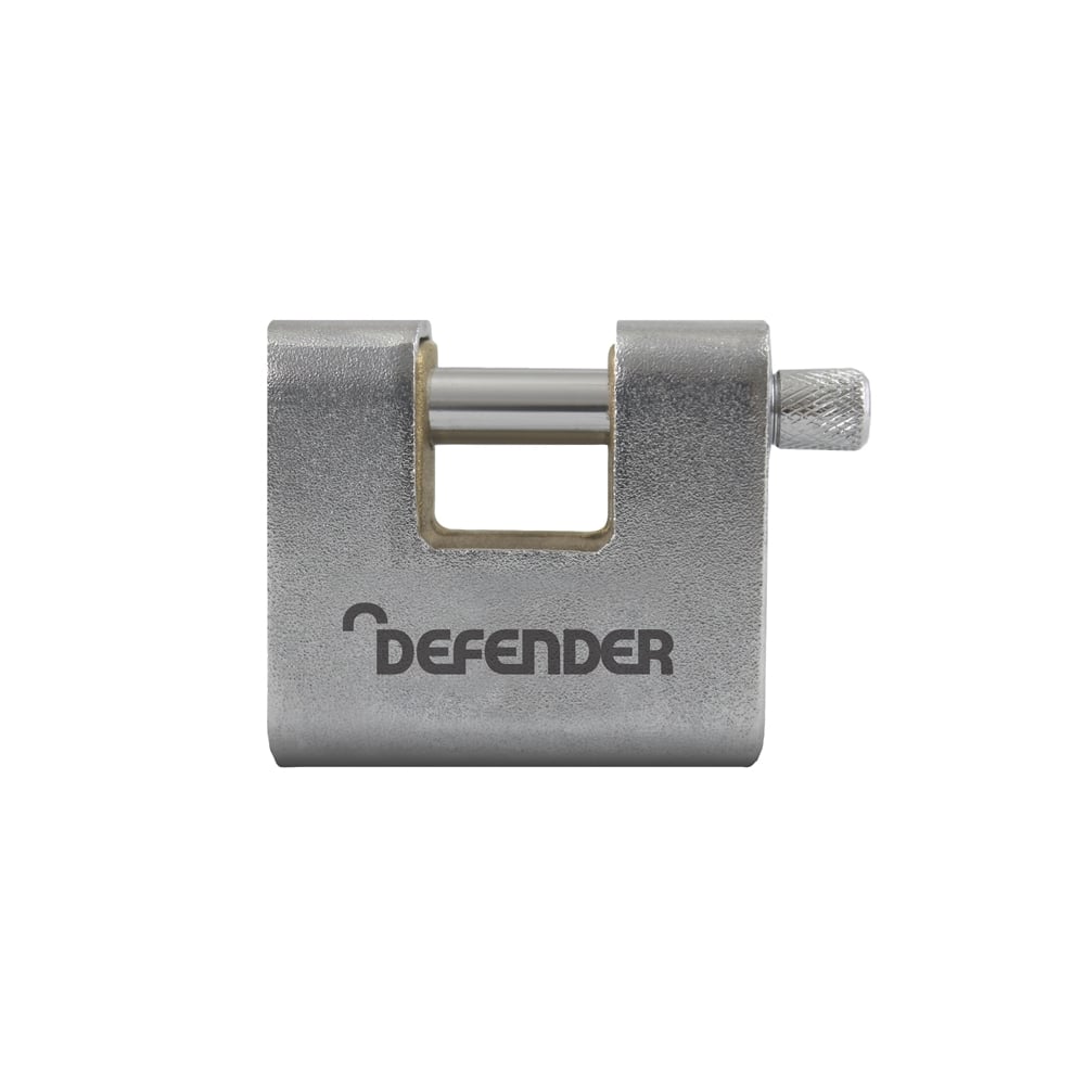 DEFENDER Armoured Warehouse Block Padlock 60mm Keyed Alike
