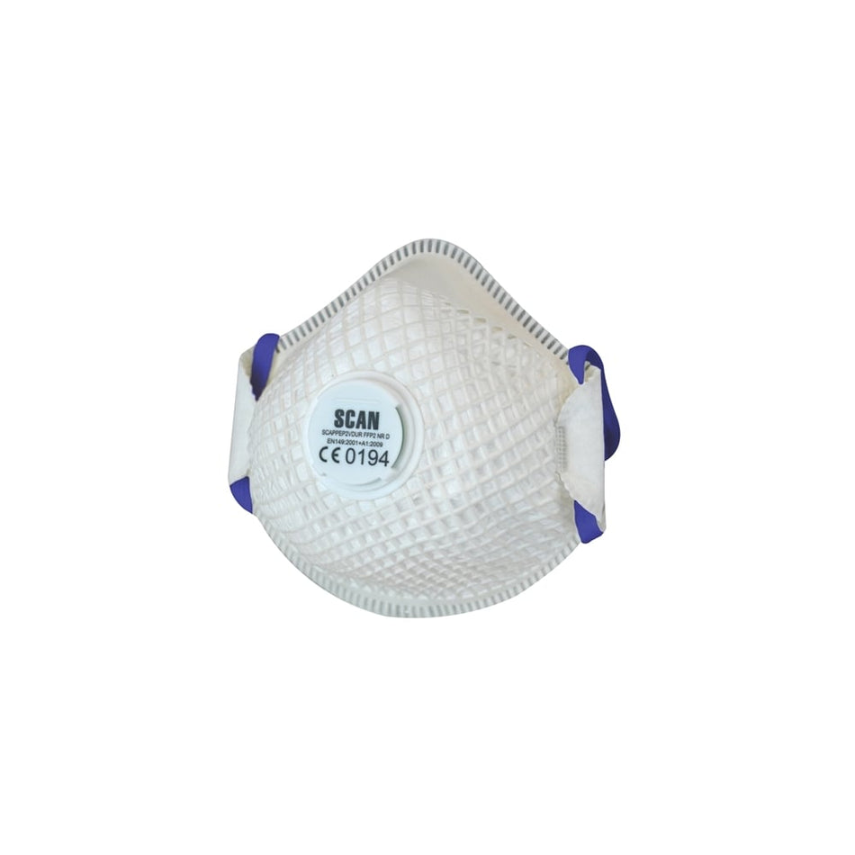 Scan Moulded Duranet Disposable Mask FFP2 (Pack of 2)