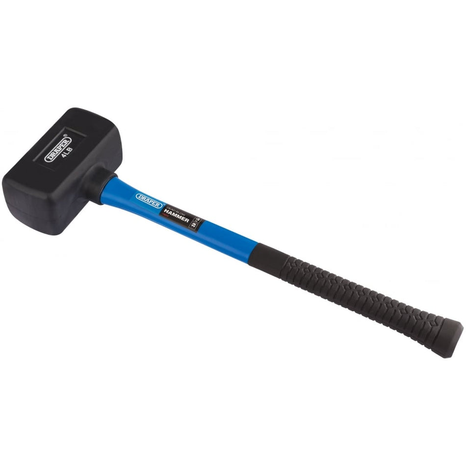 Rubber Deadblow Mallets with Fibreglass Shafts (1.8kg/64oz): Model No.870-1ZIDBH20