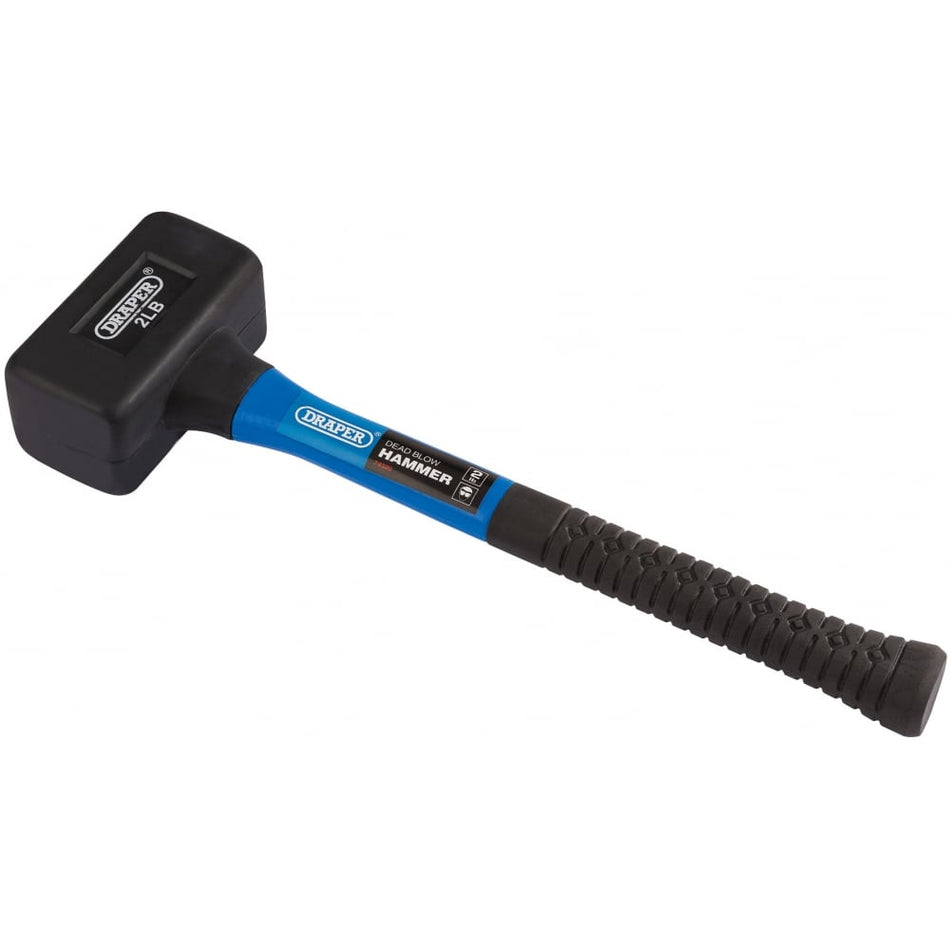 Rubber Deadblow Mallets with Fibreglass Shafts (900g/32oz): Model No.870-1ZIDBH14
