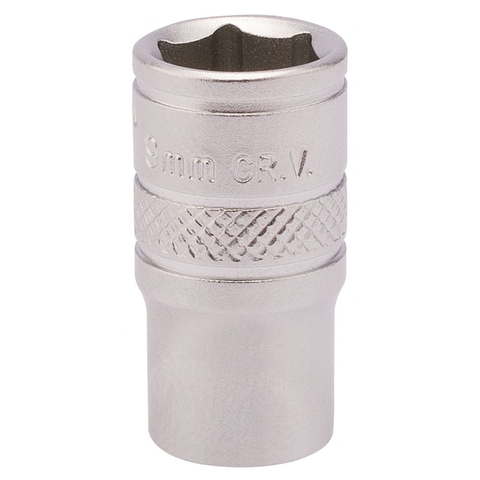 1/4" Square Drive Socket (9mm): Model No.870-1ZIB-MM/MS