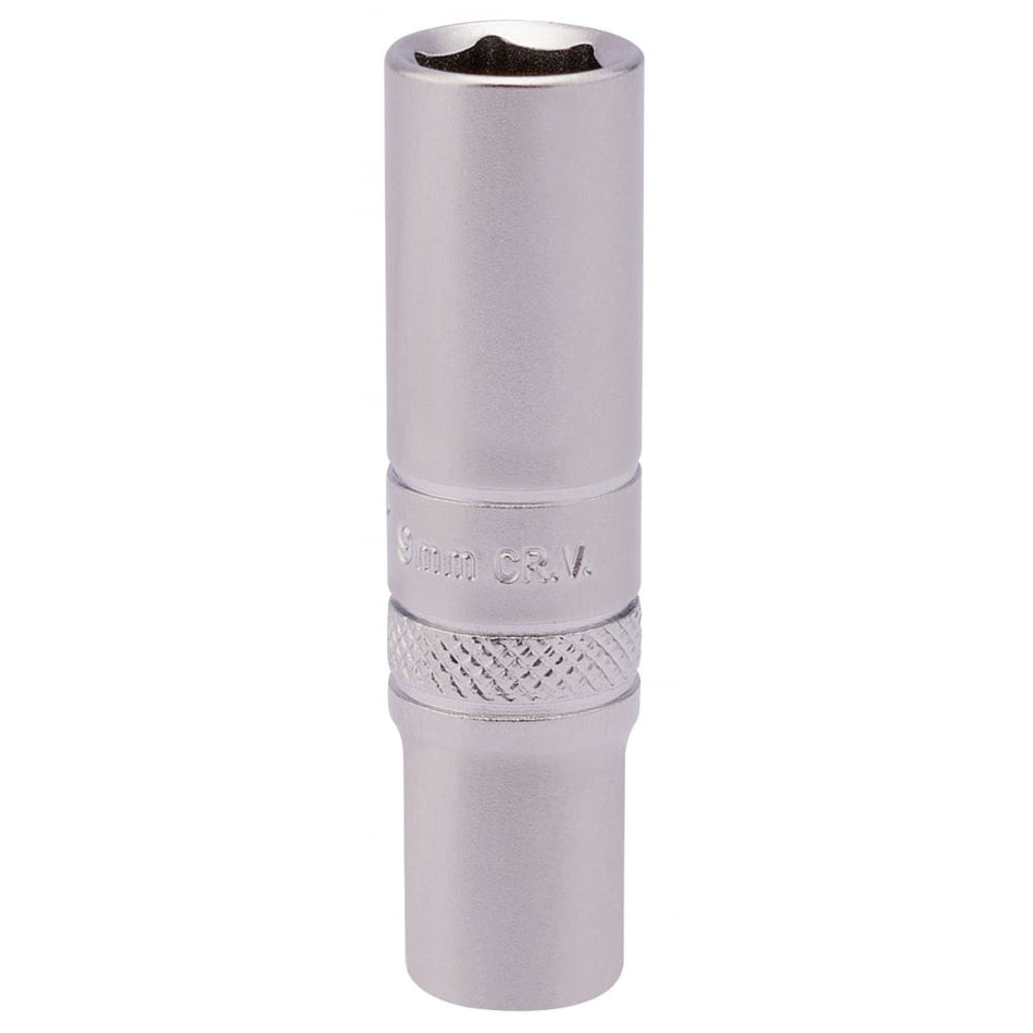 1/4" Square Drive 6 Point Deep Socket (9mm): Model No.870-1ZIBT-MM/MS