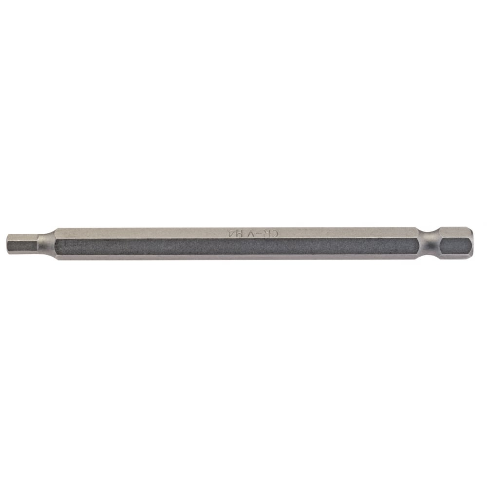 4mm 1/4" Hex. Hexagonal Insert Bit 100mm Long x 1: Model No. 100HX/1/B