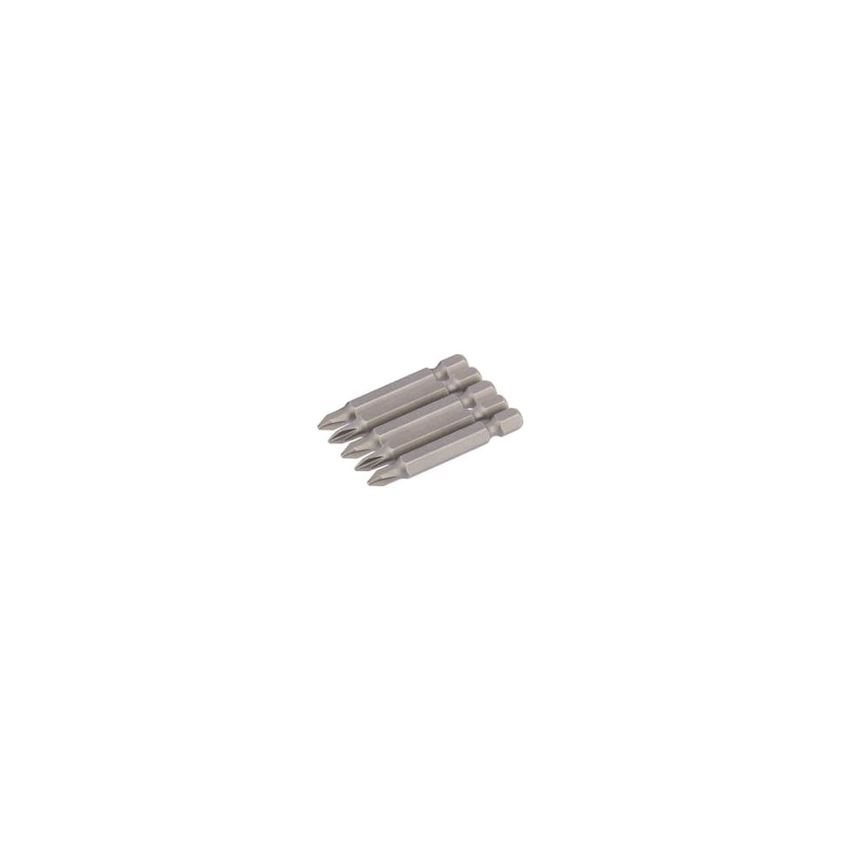 No.1 1/4" Hex. Cross Slot Insert Bit 50mm Long x 5: Model No. 50CS/5/B