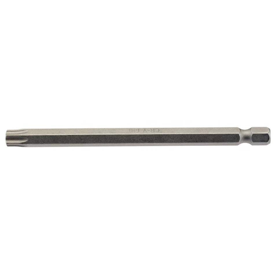 T40 1/4" Hex. Draper TX-STAR Insert Bit 100mm Long x 1: Model No. 100TX/1/B