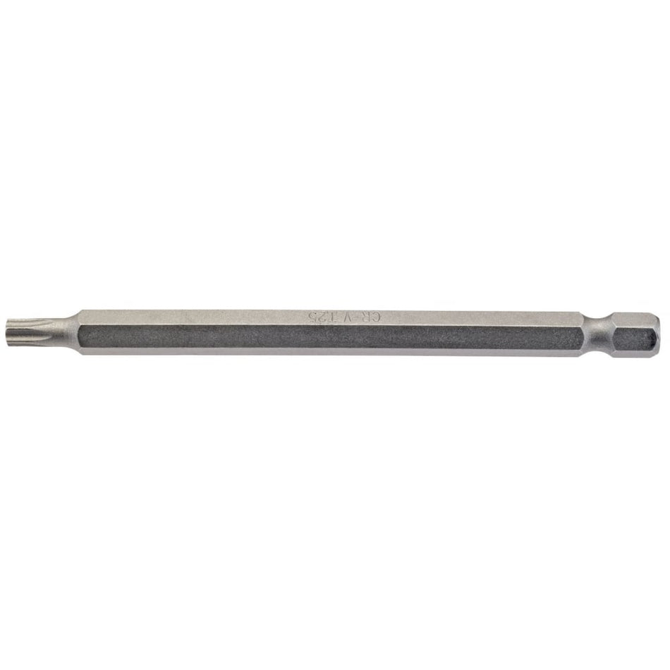 T25 1/4" Hex. Draper TX-STAR Insert Bit 100mm Long x 1: Model No. 100TX/1/B