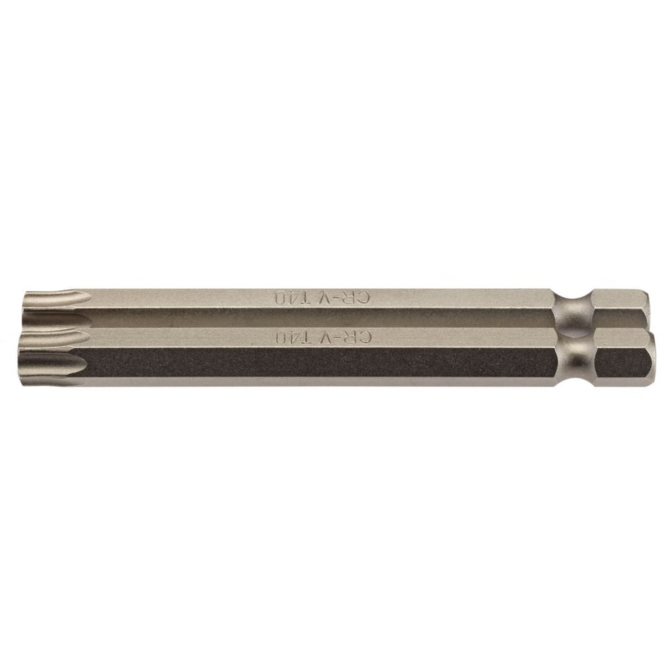 T40 1/4" Hex. Draper TX-STAR Insert Bit 75mm Long x 2: Model No. 75TX/2/B