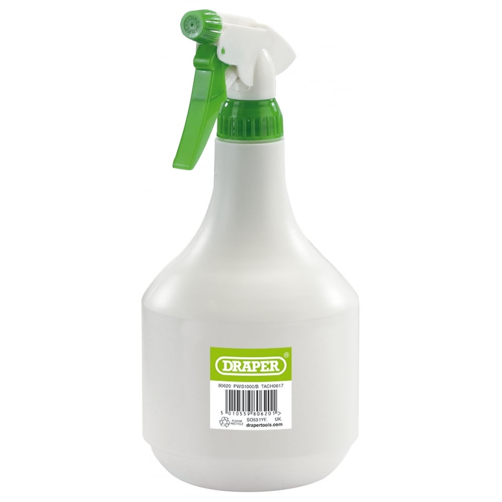 Plastic Spray Bottle (1000ml): Model No. PWS1000/B