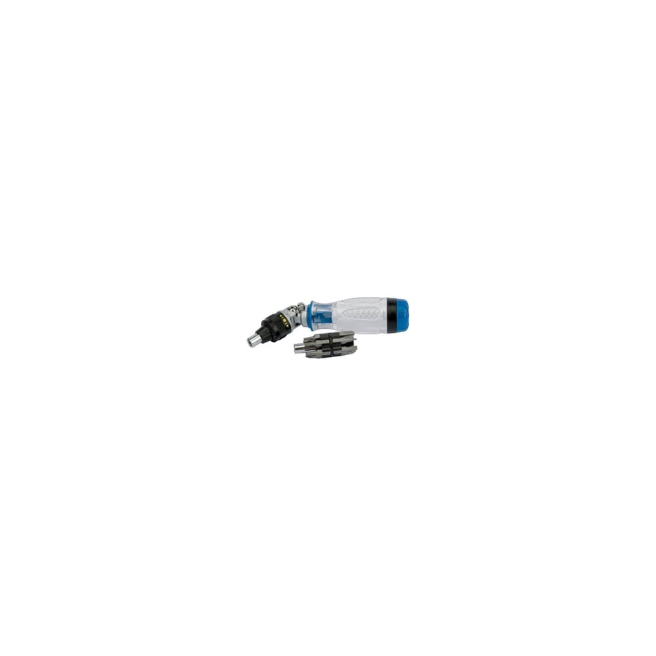 Ratcheting Screwdriver and Bit Set (14 piece): Model No. RD12D