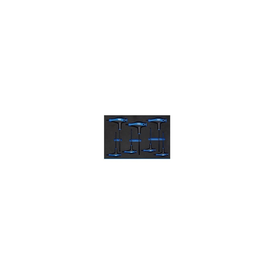 T' Handle Draper TX-STAR Key Set in 3/4 Drawer EVA Insert Tray (7 Piece): Model No. IT-EVA27