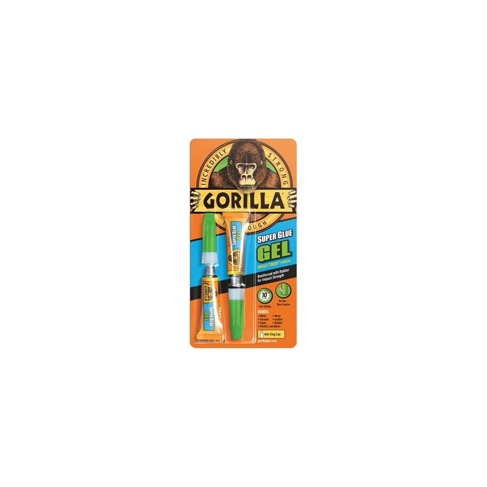Gorilla Glue Gorilla Super Glue Gel 3g (2) Model No. 4044600