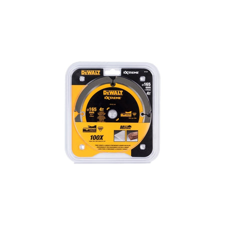 DEWALT Extreme PCD Fibre Cement Saw Blade 165 x 20mm x 4T Model No. DT1471-QZ