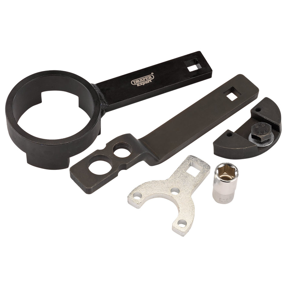 Crankshaft Pulley Hub Holding Set (FIAT, ALFA ROMEO, CHRYSLER, FORD, LANCIA): Model No.ETK100