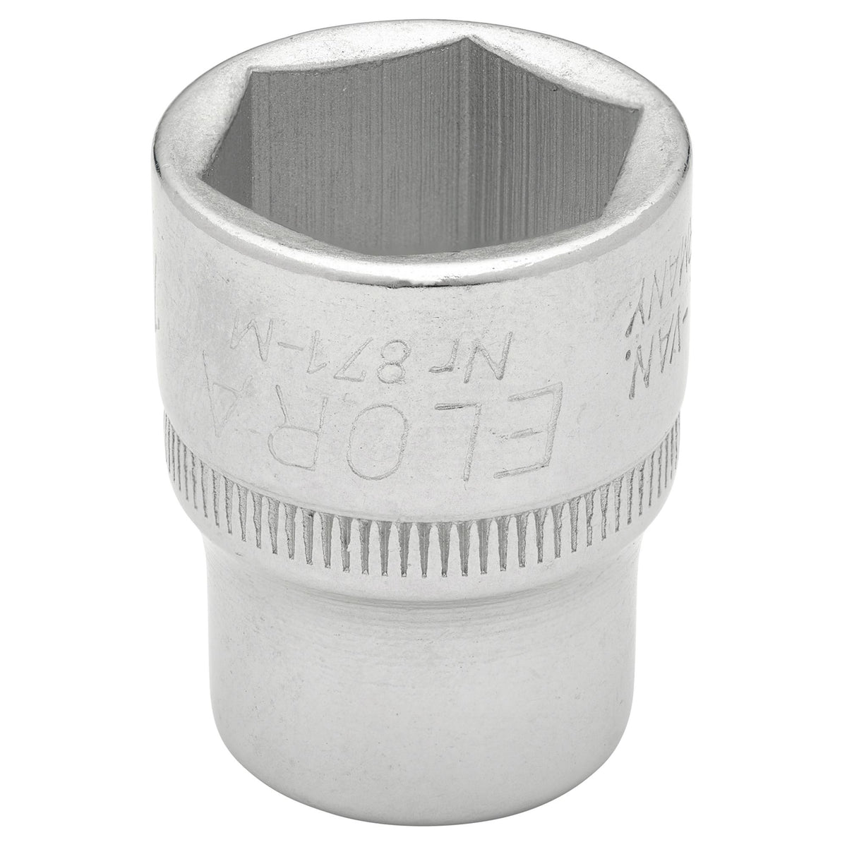 16mm 3/8in. Square Drive Hexagon Socket: Model No.871-M