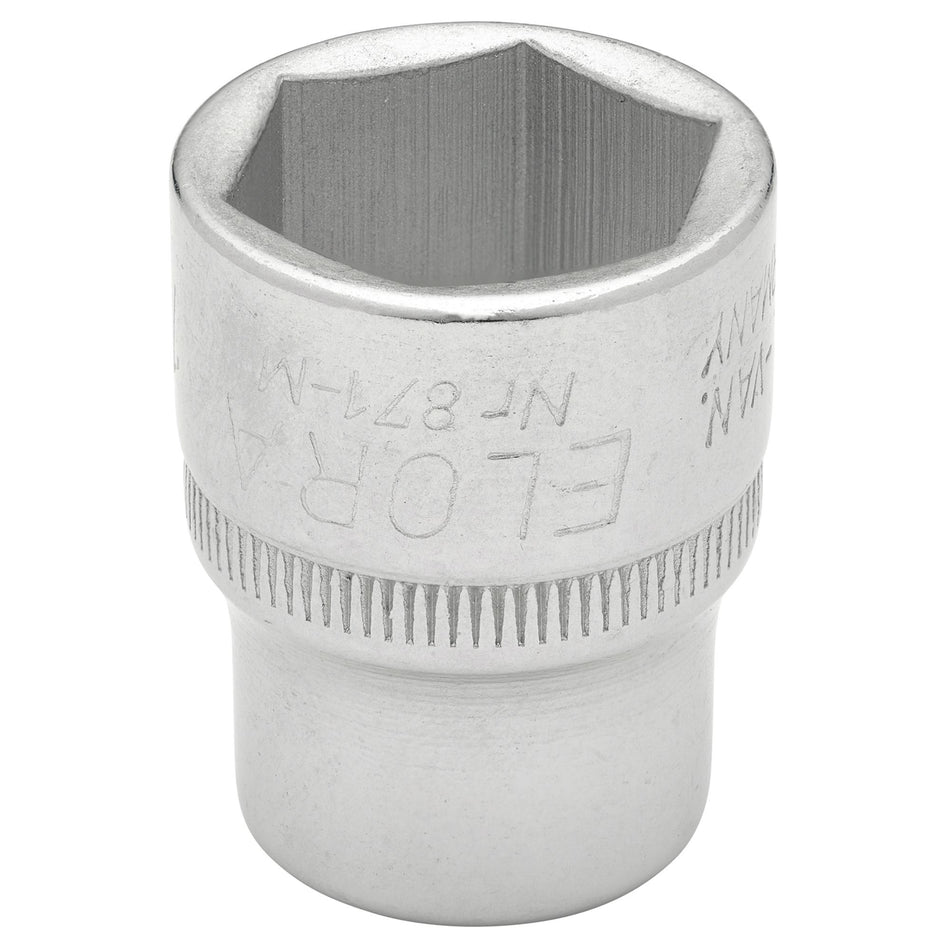 16mm 3/8in. Square Drive Hexagon Socket: Model No.871-M