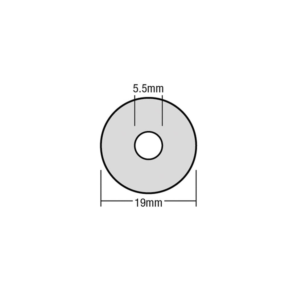 TechFast Bonded EPDM Washer 5.5 x 19mm Box 100