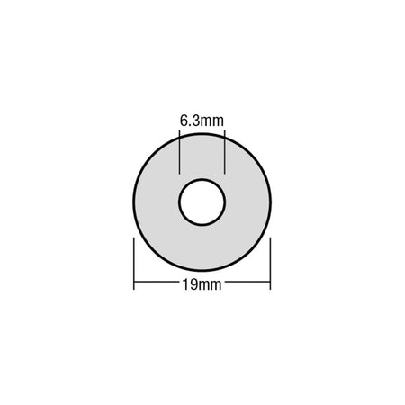 TechFast Bonded EPDM Washer 6.3 x 19mm Box 100