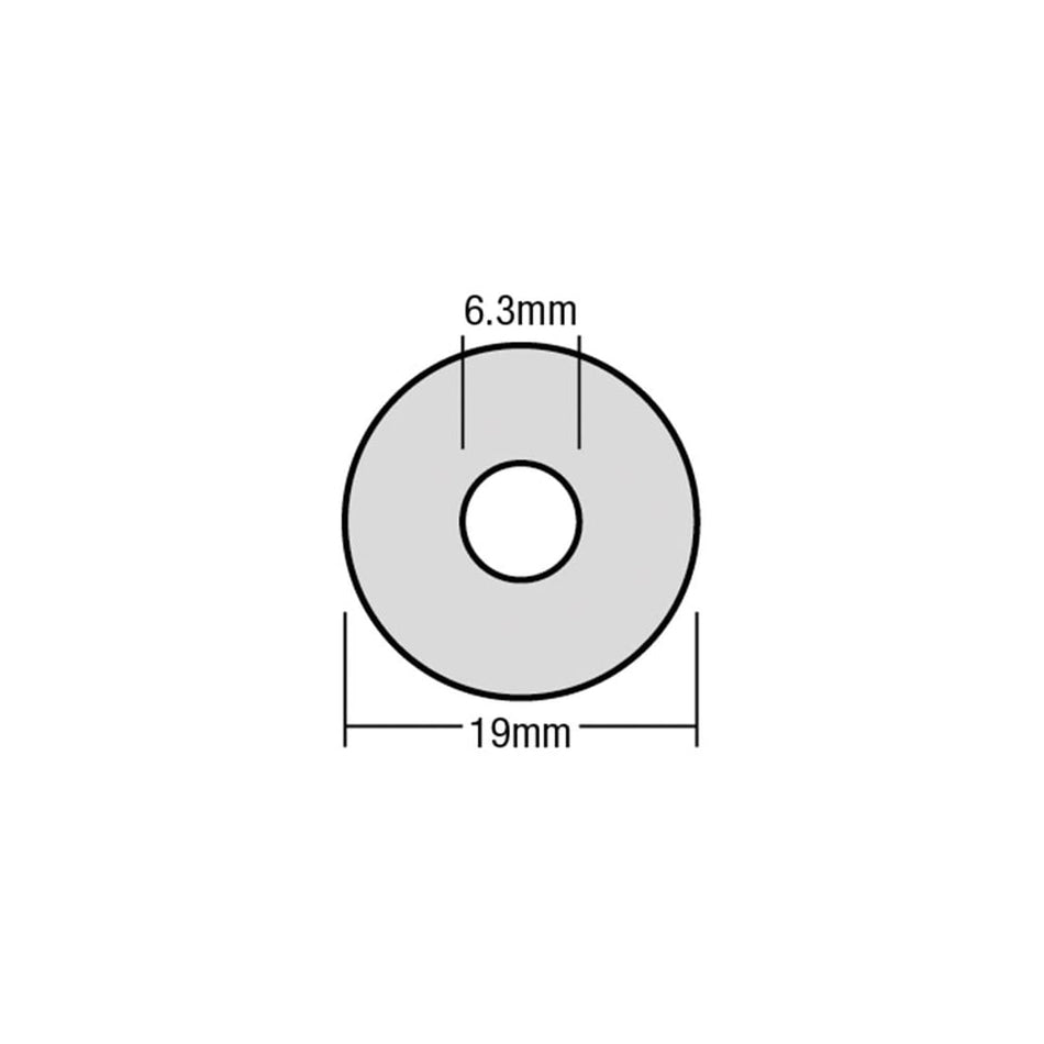 TechFast Bonded EPDM Washer 6.3 x 19mm Box 100